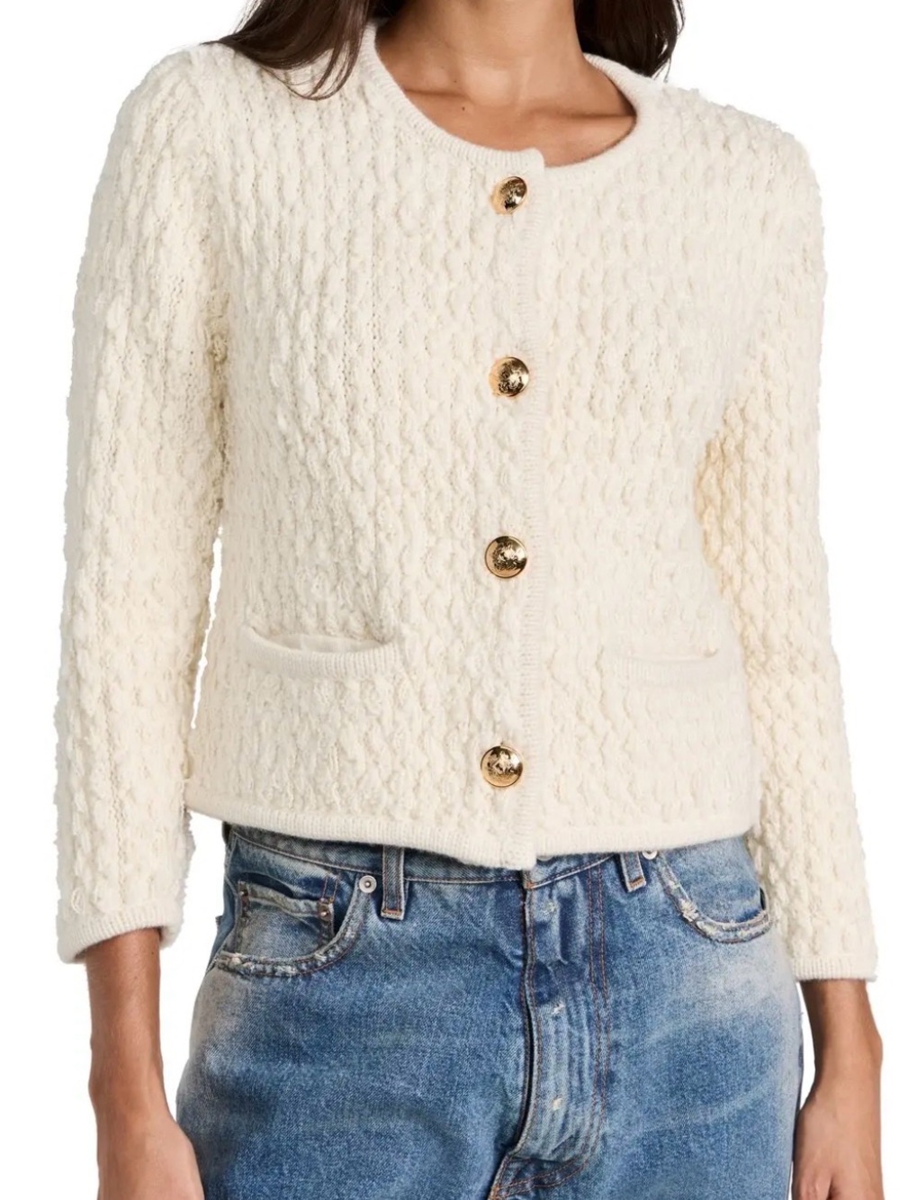 Nili Lotan
Bridget Wool Knit Short Jacket